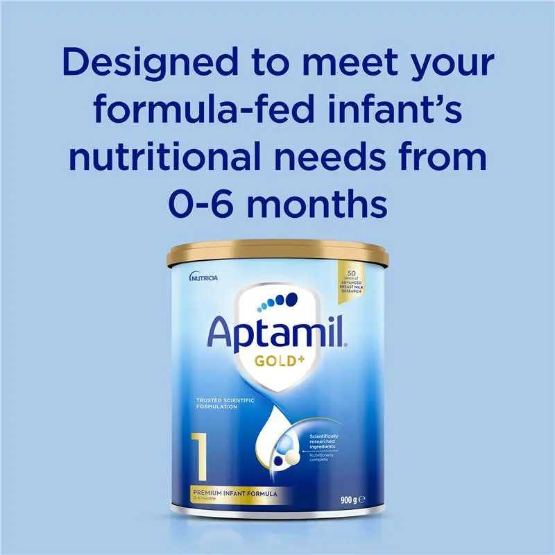 Aptamil Stage 1 Gold+ Premium Infant Formula From 0-6 Months 900g