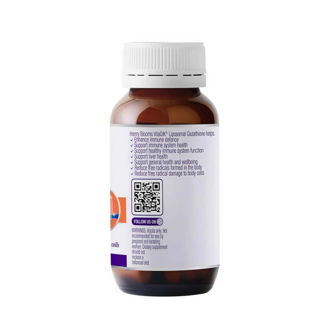henry blooms liposomal glutathione sublingual 30 tablets VitaQIK® Category_Immune Support