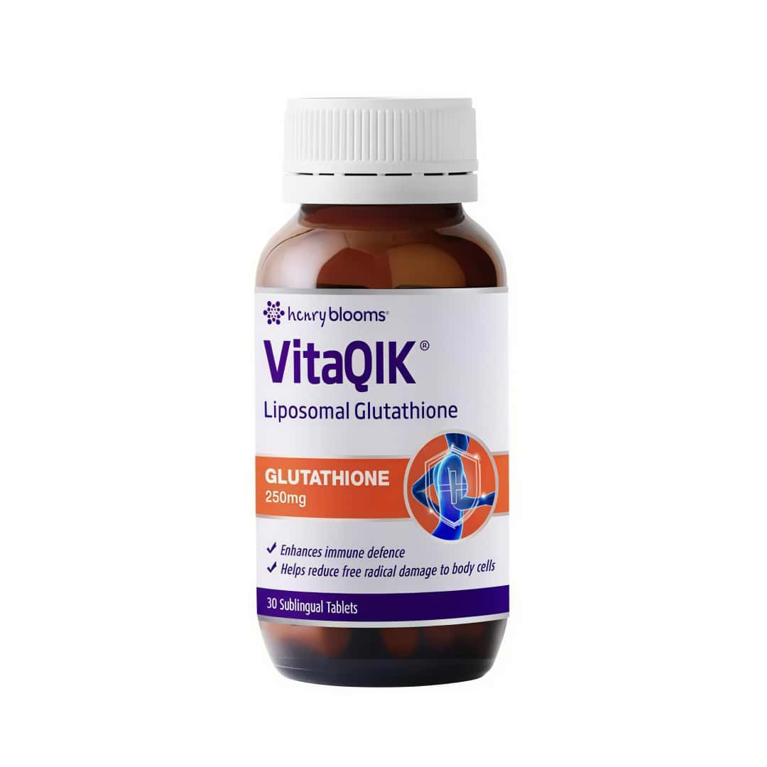 nutra sublingual glutathione spray Henry Blooms VitaQIK® Liposomal 30 Tablets VDAY