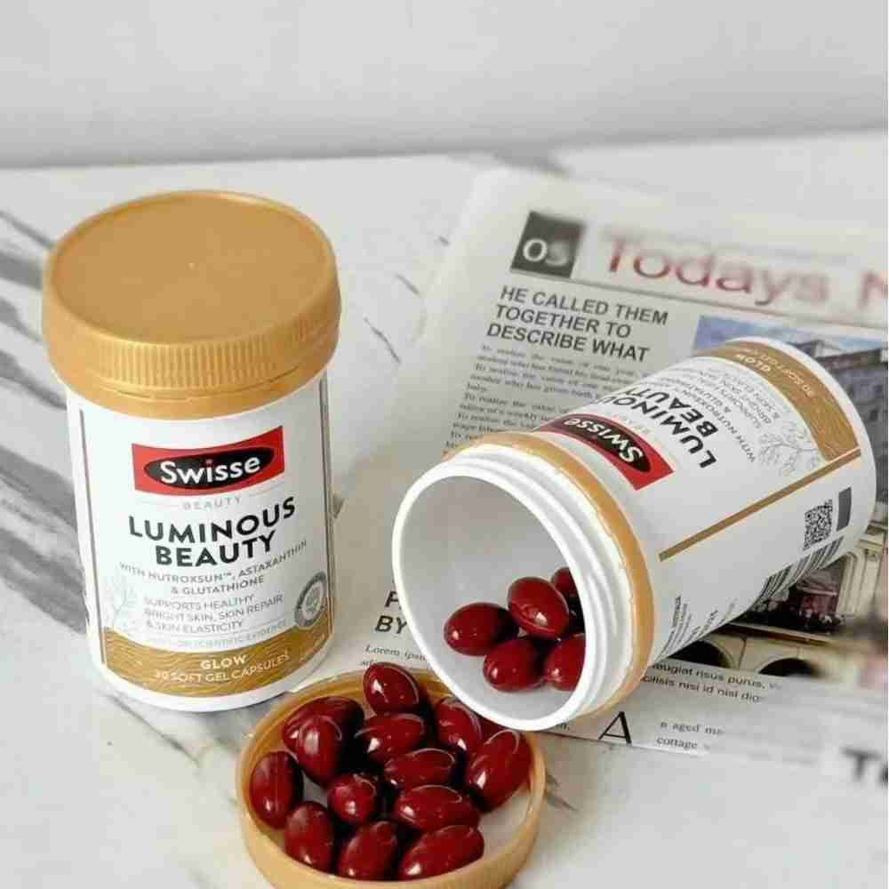whitening cream with glutathione Swisse Ultiboost Astaxanthin Glutathione Complex 30 Caps main image 0