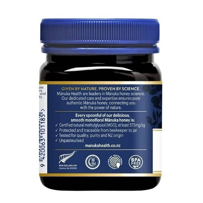 Mānuka Honey MGO573+ 250g Manuka Health Manuka Honey MGO 573+ 250g | Natonic