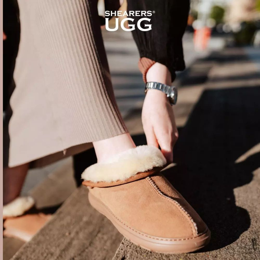 UGG SHEARERS ブラウン 6サイズ UGG SHEARERS ブラウン 6サイズ