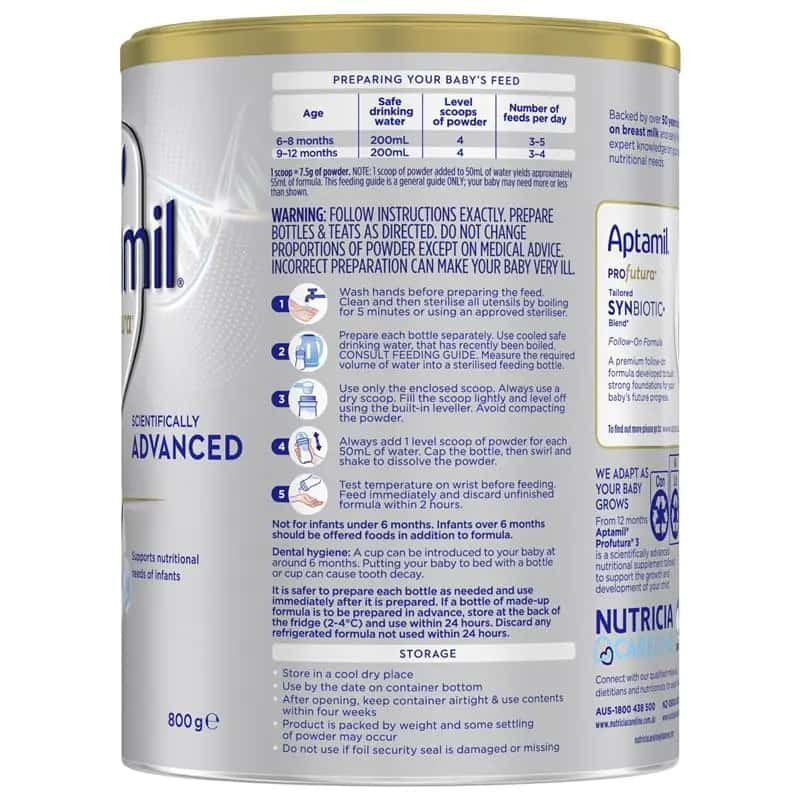 Aptamil Stage 2 Profutura Premium Follow-On Formula From 6-12