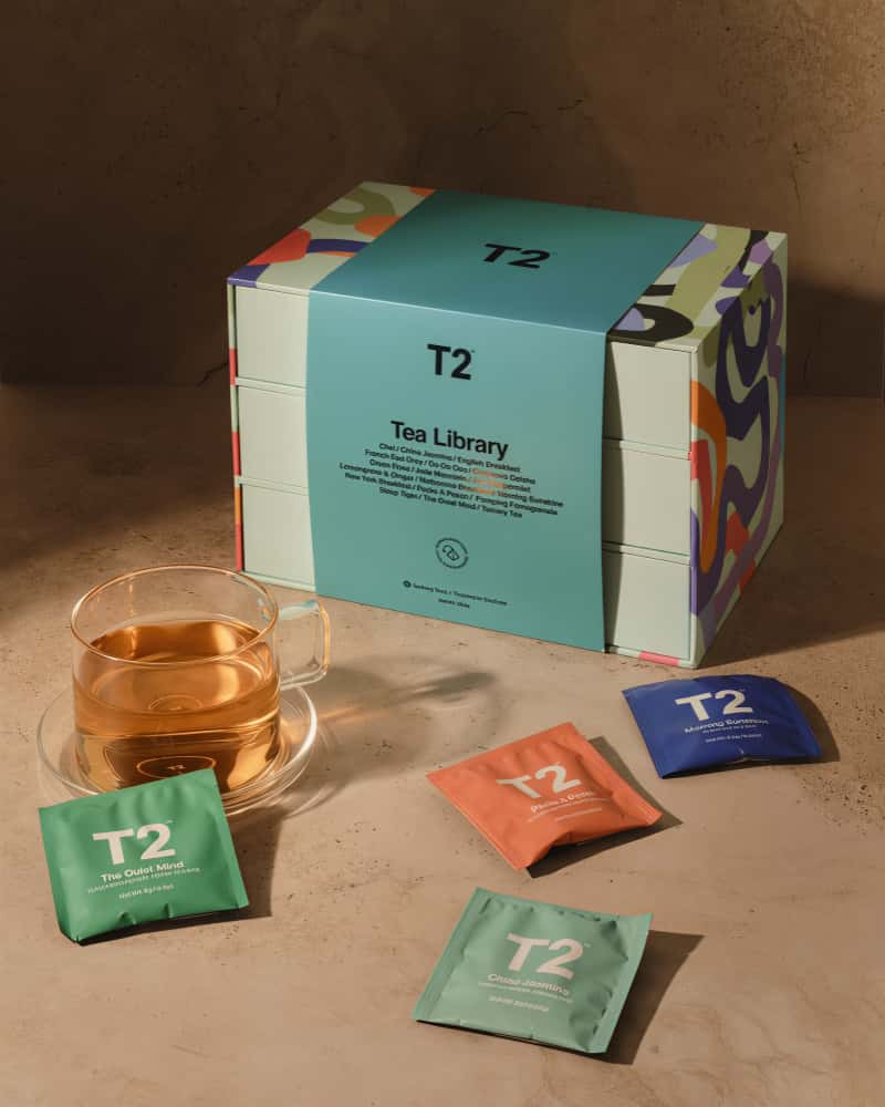 T2 Tea Tea Library Tea Bag Gift Pack | Natonic