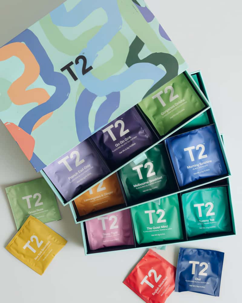 T2 Tea Tea Library Tea Bag Gift Pack | Natonic