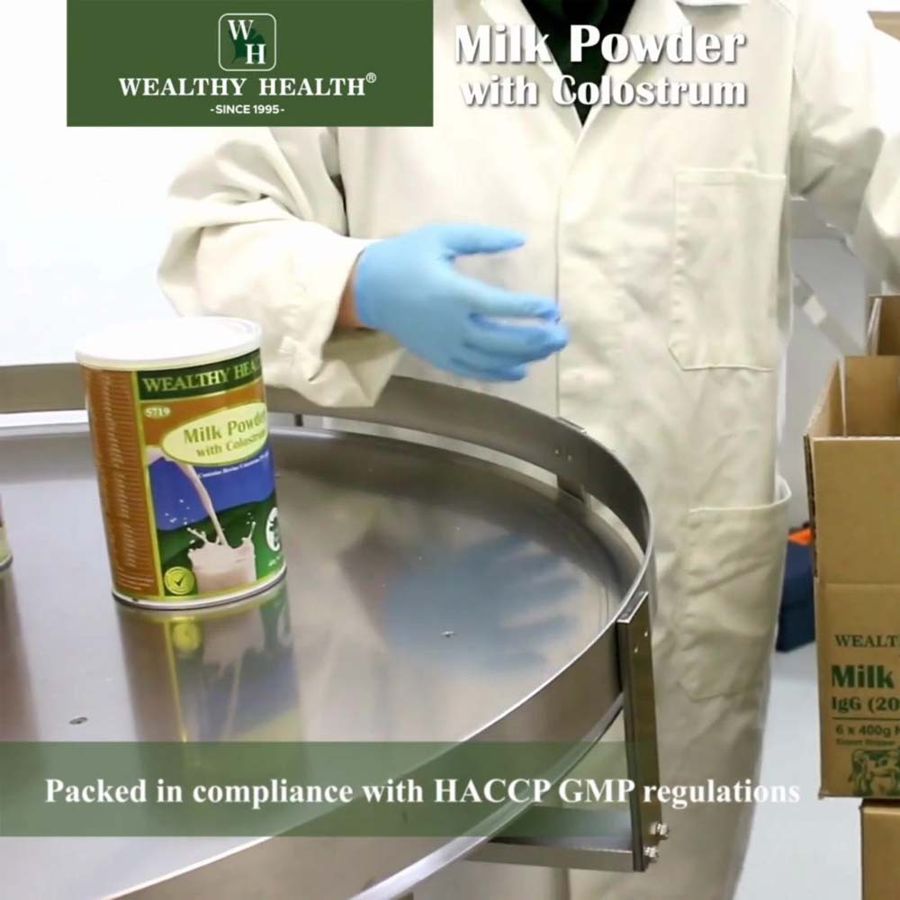 Wealthy Health Milk Powder with Colostrum IgG (20%) 400g Natonic