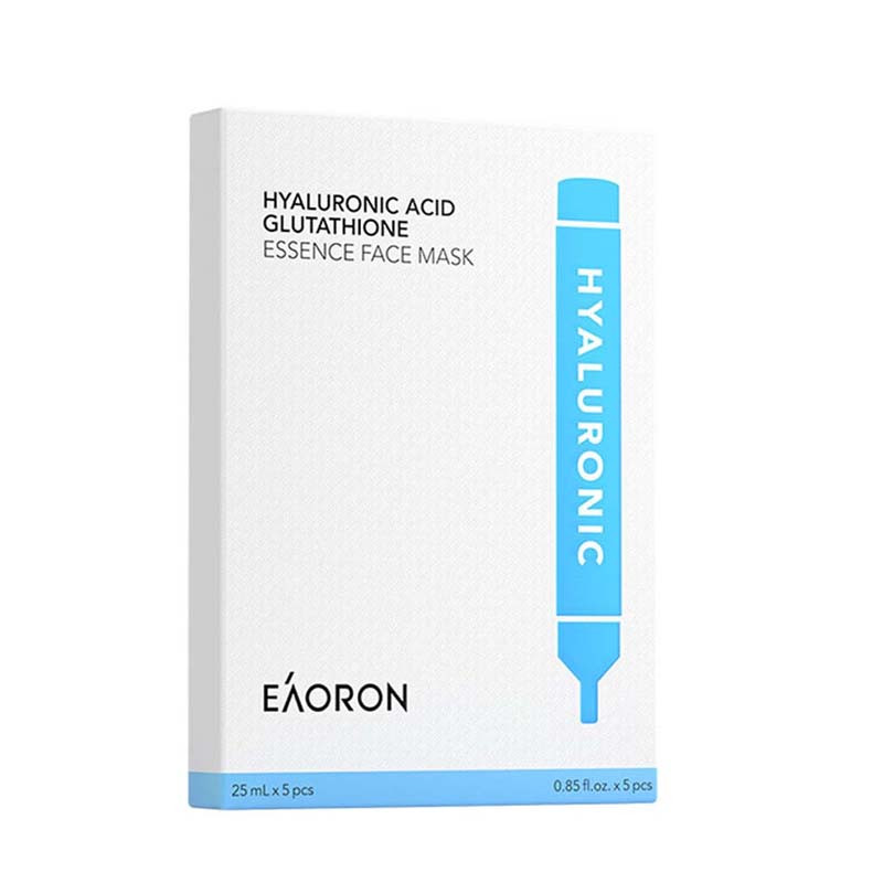 Eaoron Hyaluronic Acid Glutathione Face Mask 5x25ml I Natonic