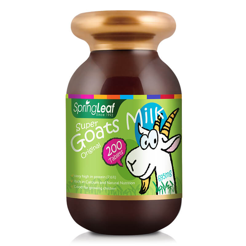 Springleaf Goat Milk Original 695mg 200 Tablets | Natonic