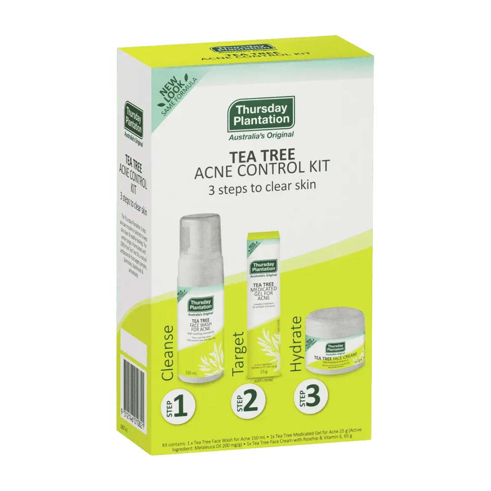 Thursday Plantation Tea Tree Clear Skin & Acne Control Pack | Natonic