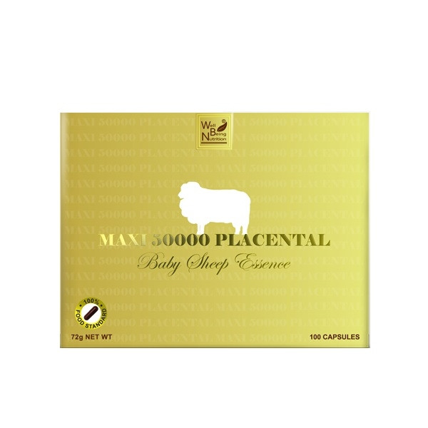 Well Being Nutrition Maxi 5000 Placental Baby Sheep Essence 100 ...