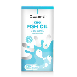 Toplife-Kids' Fish Oil 750mg 120 Capsules 