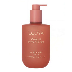 Ecoya-Guava & Lychee Sorbet Hand & Body Wash 450ml