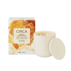 CIRCA-Amber & Sandalwood Soy Candle 300g