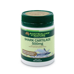 Australian by Nature-Shark Cartilage 500mg 200 Capsules 
