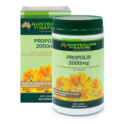 Australian by Nature-Propolis Capsules 2000mg 360 Soft Gel Capsules