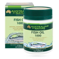 Australian by Nature-Fish Oil 1000 100 Capsules