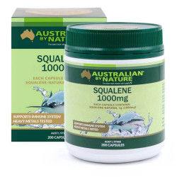 Australian by Nature-Squalene 1000mg 200 Capsules