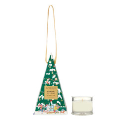 Glasshouse Fragrances-Midnight In Milan Saffron & Rose 30g Christmas Bauble