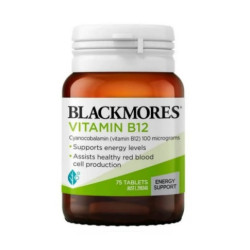 Blackmores-Vitamin B12 100MCG 75 Tablets