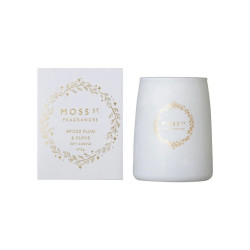 Moss St. Fragrances-Christmas Spiced Plum & Clove Soy Candle 370g