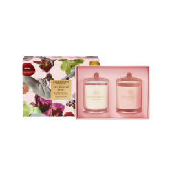 Glasshouse Fragrances-Radiance In Bloom Soy Candle Duo