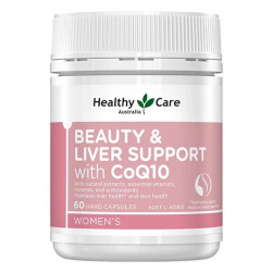 Healthy Care-Women's Beauty & Liver Support with CoQ10 60 Capsules
