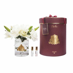 Cote Noir-Versailles French Rose Bouquet Red with Gold