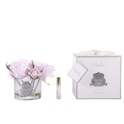 Cote Noire-Five Roses in Clear and French Pink