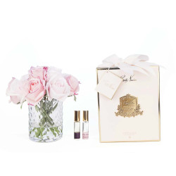 Cote Noire-Herringbone Flower Mixed Pink Rose Buds