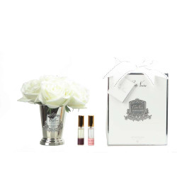 Cote Noire-Seven Rose Bouquet in Ivory White