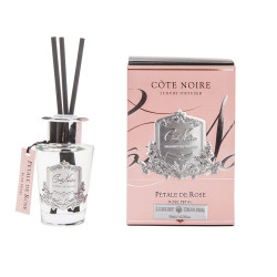 Cote Noire-Silver Badge Rose Petal Votive Diffuser 90ml