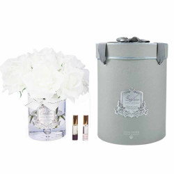 Cote Noir-Luxury Grand Bouquet White Silver Badge