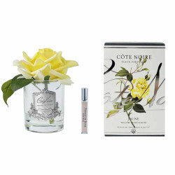 Cote Noir-Natural Touch Single Rose Clear Yellow