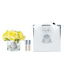 Cote Noir-Perfumed Natural Touch 5 Roses Clear Yellow