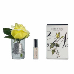 Cote Noir-Perfumed Natural Touch Rose Bud Clear Yellow