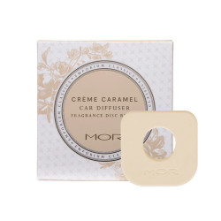 MOR-Crème Caramel Car Diffuser Fragrance Disc Refill