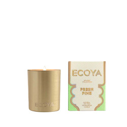 Ecoya-Holiday: Fresh Pine Mini Goldie Candle
