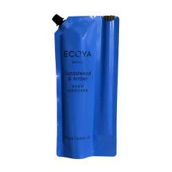 Ecoya-Sandalwood & Amber Reed Diffuser Refill 200ml
