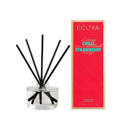 Ecoya-Holiday Mini Reed Diffuser Chilli Strawberry 50ml
