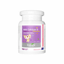 Enervite-Milk Calcium D 150 Chewable Tablets