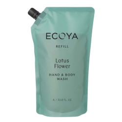 Ecoya-Lotus Flower Hand & Body Wash Refill 1L