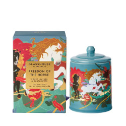 Glasshouse Fragrances-Freedom of the Horse 380g Soy Candle