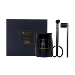 Moss St. Fragrances-Christmas Sage & Cedar Candle Care Gift Set