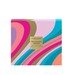 Glasshouse Fragrance-Fragrance Library 8 x 5mL Eau De Parfums & Travel Case Keyring