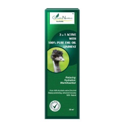Goodlife Nutrition-100% Pure Emu Oil Liniment 3 In 1 Active 30ml