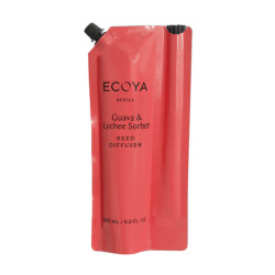 Ecoya-Guava & Lychee Sorbet Reed Diffuser Refill 200m