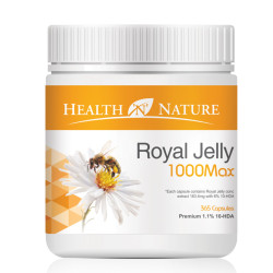 Health N Nature-Royal Jelly 1000mg Max 365 Capsules