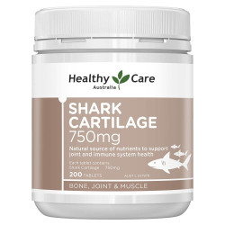 Healthy Care-Shark Cartilage 750mg 200 Tablets