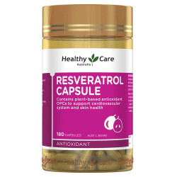 Healthy Care-Resveratrol 180 Capsules