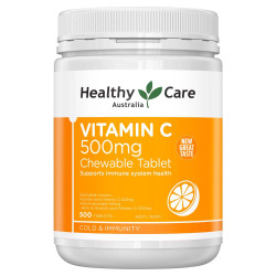 Healthy Care-Vitamin C 500mg 500 Tablets